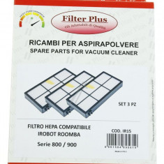 FILTRU HEPA ROOMBA 800 - 900, 3BUC. FILTER PLUS pentru aspirator Articol Alternativ