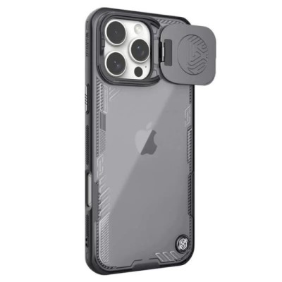 Husa pentru iPhone 16 Pro - Nillkin Iceblade Prop (without Camera Cutout) - Black foto
