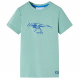 Gossi tricou pentru copii, kaki deschis, 128