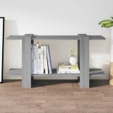 vidaXL Bibliotecă, gri sonoma, 100x30x51 cm, lemn compozit