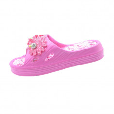 Papuci din spuma pentru fetite NN OMY19-GY1315D, Multicolor foto