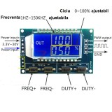 GENERATOR de FRECVENTA ajustabil cu afisaj electronic. Arata frecventa generata