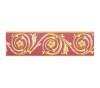 Bordura Decorativa Autoadeziva Visiniu Auriu 10cm x 10m DM-Fix DM-B1008