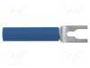 Conector mufă tip furcă 20A albastru SCH&Uuml;TZINGER 37mm 1kV
