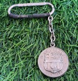 Breloc de colectie fotbal - FC BARCELONA (1899-1974 aniversare 75 de ani) - varianta 2
