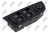 Comutator macara geam BMW Seria 3 (E90 / E91) 2004-; vehicule fara functie de rabatare a oglinzii; 61319217328; NTY, aftermarket