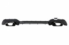 Difuzor Bara Spate Evacuare Dubla si Tobe Ornament BMW Seria 3 G20 G28 Sedan G21 Touring (2019-up) M340i M Look Carbon Performance AutoTuning