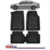 Covorașe Auto TeamCar&reg; Tip Tăviță Compatibile Volkswagen Passat B8 (2014+) - Sedan, Cauciuc, Oem