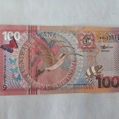 Surinam 100 Gulden 2000 Noua