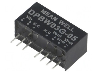Convertor DC/DC 3W 18-75V la 5V/-5V SIP8 foto