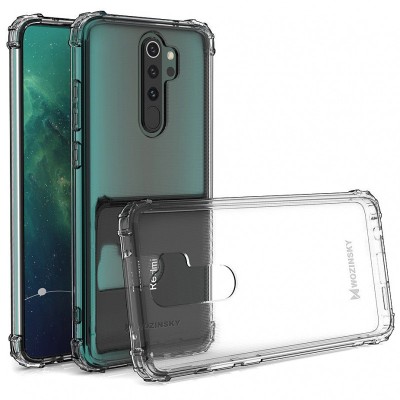 Husa TPU WZK Military Antisoc pentru Xiaomi Redmi 9, Transparenta foto