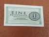 Germania 1 Reichsmark 1944 UNC - Bancnota Originala Ne流通 (Ne流通)