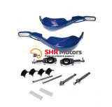 Kit handguard ATV Enduro Cross albastre cu insertie aluminiu