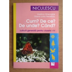 Vasilica Gheorghe - Cum? De ce? De unde? Cand? Cultura generala, clasele I-IV