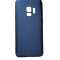 Husa protectie 360 fata + spate + folie silicon Samsung Galaxy S9 , Albastru