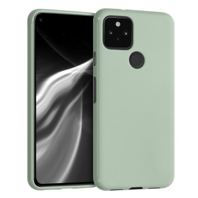 Husa pentru Google Pixel 5, Silicon, Verde, 51722.172 foto