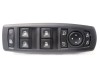Buton reglare oglinzi, comutator macara usa Renault Megane 3, 10.2008-09.2016; Laguna 3 (T), 10.2007- , cu functie pliere; reglare oglinda; 4 butoane