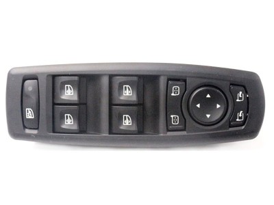 Buton reglare oglinzi, comutator macara usa Renault Megane 3, 10.2008-09.2016; Laguna 3 (T), 10.2007- , cu functie pliere; reglare oglinda; 4 butoane foto
