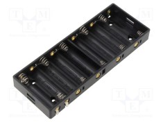 Suport AA R6 Goobay 10 urechi pentru lipire neagră