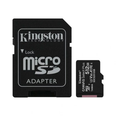 Card memorie MicroSD KINGSTON 512 GB MicroSDXC foto