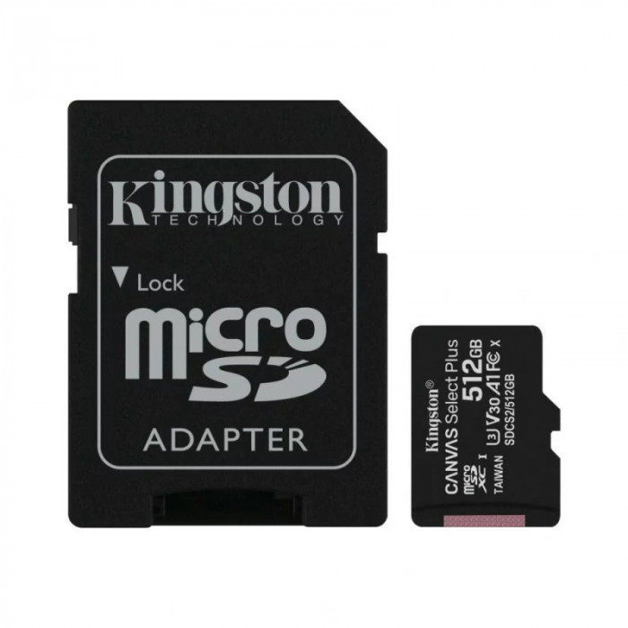 Card memorie MicroSD KINGSTON 512 GB MicroSDXC