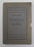 FILOSOFIA LUI BLAGA de OVIDIU DRIMBA