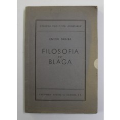 FILOSOFIA LUI BLAGA de OVIDIU DRIMBA