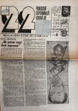 Cumpara ieftin Revista 22 nr 24 iunie 1992 carti bibliofilie almanah 12 pagini romana brosate