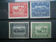 1910/1929 SERIE ERITREA ITALIANA, VEZI DESCRIEREA foto