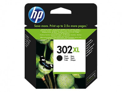 Cartus Cerneala Original HP Black, nr.302XL, pentru DeskJet 2130|3639, , foto