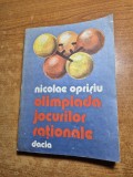 carte pentru copii - olimpiada jocurilor rationale - din anul 1984