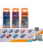 Set 4 Masinute Metalice cu M&acirc;ner Material Plastic Metal Varsta Recomandata +3 Ani Dimensiuni Ambalaj 9x5x23cm