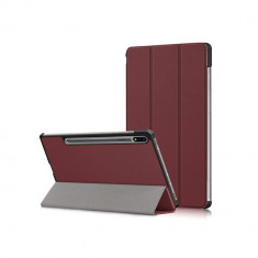 Husa Flip pentru Samsung Galaxy Tab S7 / S8 Techsuit FoldPro - Burgundy