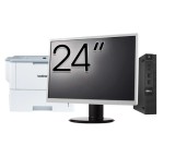 Pachet Calculator Second Hand DELL OptiPlex 9020 Mini PC, Intel Core i5-4590T 2.00GHz, 8GB DDR3, 128GB SSD + Monitor 24 Inch + Imprimanta Brother HL-L