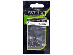 Carlige Wizard Drop Shot Cu Ochet, Nr.4, 6 buc/plic