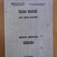 Traian Mirza - Folclor muzical din zona Huedin (1978, editie cartonata)