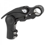 Pipa ghidon A-Head reglabila 0-50 grade, culoare negru, ghidon 25.4mm Cod:AWR2131