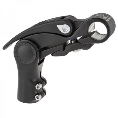 Pipa ghidon A-Head reglabila 0-50 grade, culoare negru, ghidon 25.4mm Cod:AWR2131 foto