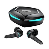 Casti audio gaming, wireless, microfon HD, TWS, lumini led, Noise Cancelling,