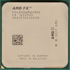 Procesor AMD Vishera, FX-4300 3.8GHz foto