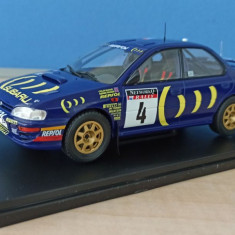 Macheta Subaru Impreza 555 Colin McRae Rallye GB 1995 - IXO/Altaya 1/24