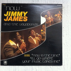 jimmy james the vagabonds now 1976 disc vinyl lp muzica disco pop funk soul VG+