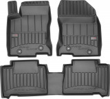 Set Covorase Auto Cauciuc Negro Lexus NX 200 2014&rarr; Pro Line Tip Tavita 3D 3D409149