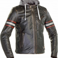 Geaca Piele Moto Richa Toulon 2 Jacket, Negru, Marime 58