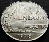 Cumpara ieftin Moneda 50 CENTAVOS - BRAZILIA, anul 1978 *cod 1936, America Centrala si de Sud