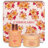 L&#039;Erbolario Pachet Frangipani Gel de dus 300ml + Crema de corp 200ml