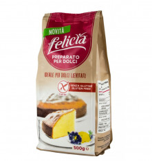 Amestec fara gluten pentru prajituri, 500g Felicia foto