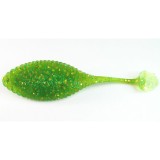 Grub Hide Up Stagger Wide 3.3&quot;, 111 Chart Green Gold Flake, 8.4cm, 5buc/pac