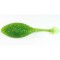 Grub Hide Up Stagger Wide 3.3&quot;, 111 Chart Green Gold Flake, 8.4cm, 5buc/pac