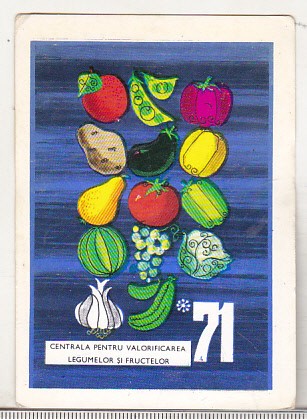 bnk cld Calendar de buzunar 1971 - CVLF